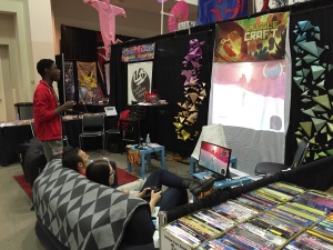 SmuggleCraft at Anime St. Louis. DEMOING IN THE LAP OF LUXURY.